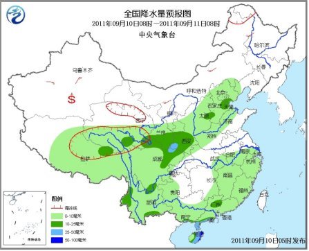 未来三天川陕豫琼有较强降水 黑龙江局地有霜冻