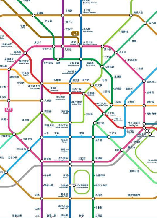 成都地铁5号线年内开建:北起新都 南达双流(图)