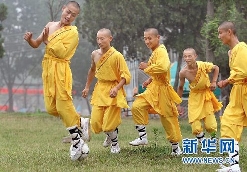 少林寺欲打造少林足球 挽救中国足球低迷