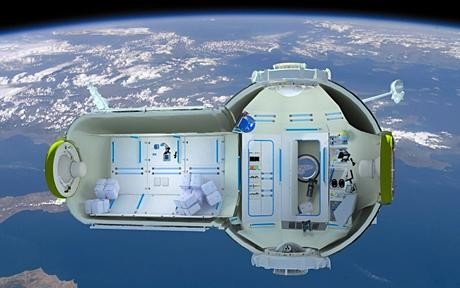 俄罗斯企业欲建太空旅馆 吸引太空游客(图)