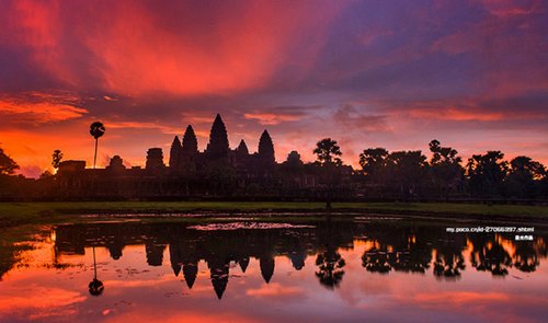 出游线路推荐 柬埔寨吴哥深度四星4晚6天游