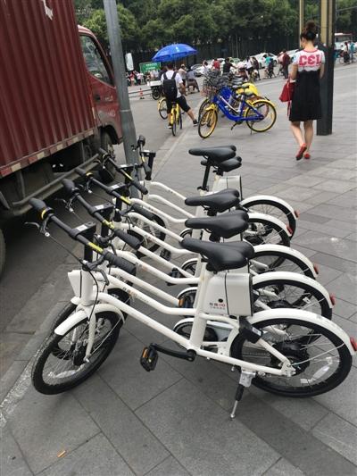 新款共享电单车登陆成都:配备电力功能 还要用