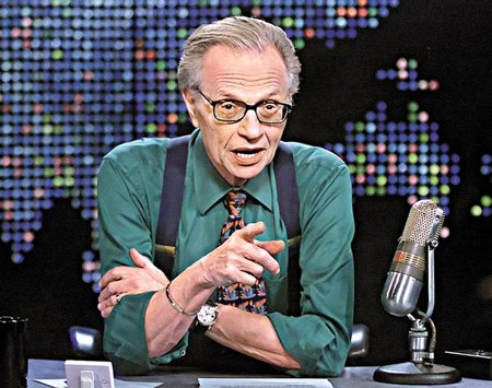 中新网7月1日电 前天,美国76岁的名嘴拉利金(larry king)宣布今秋