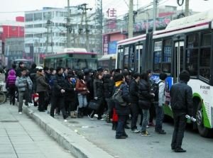 大城市上班族的郁闷上班路:上班要跨大半北京