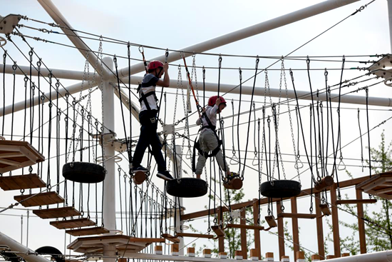水果侠主题世界五一人气足 新园区5月底开放