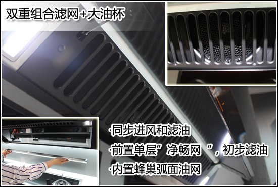 方太风魔方吸油烟机:可在开放式厨房炒辣椒