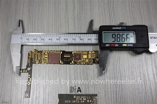 疑似苹果iPhone6手机主板曝光 配2GB内存