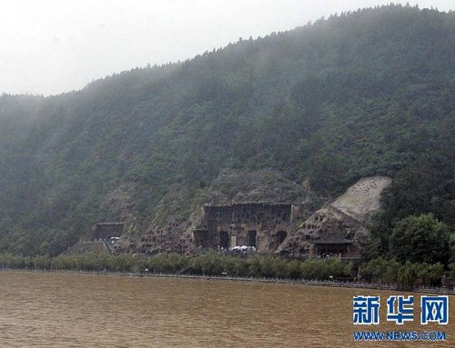 洛阳龙门石窟因暴雨暂停开放 何时重开仍未知