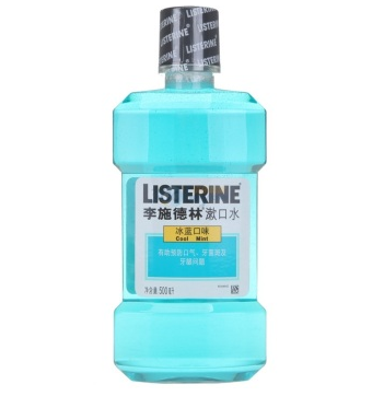 listerine 李施德林漱口水 500ml 2瓶