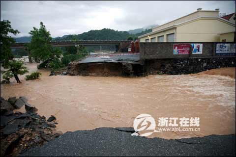 大范围暴雨致浙江76余万人受灾 未来几天雨势