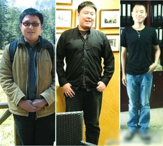 成都小伙130天瘦身79斤 被称为减肥励志哥_大成网_腾讯网