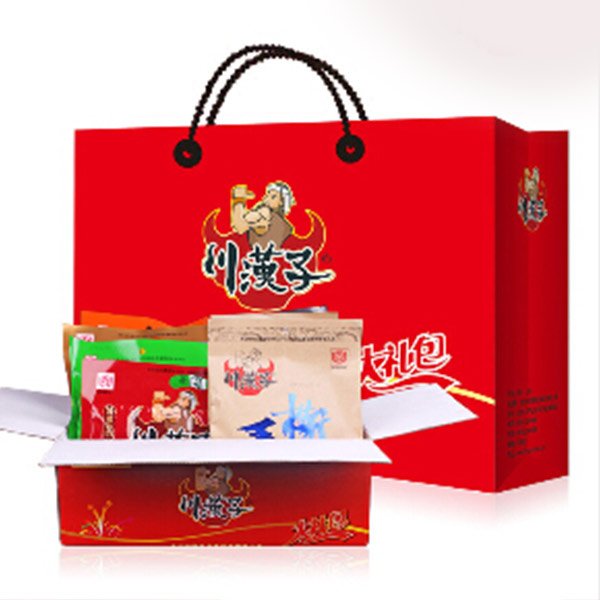 川汉子灯影牛肉干组合礼盒 大礼包吃到幸福感