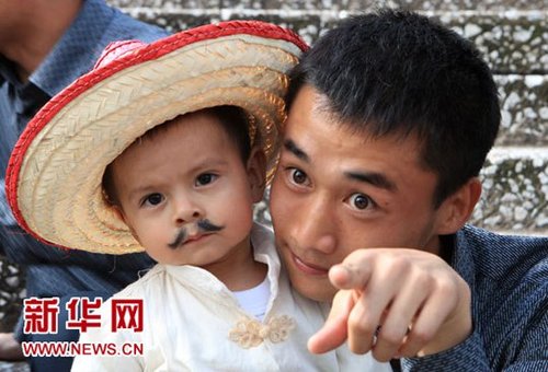 中国解放军仪仗队在墨西哥生活照曝光