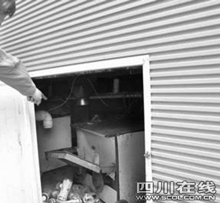 公厕底部成了鼠窝