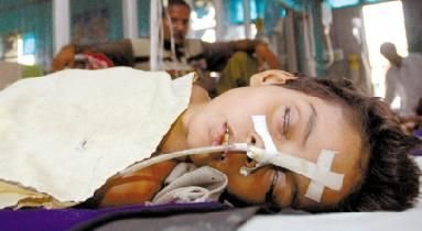 印度脑炎提早暴发 造成至少215人死亡