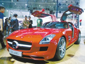 奔驰sls amg高清图片