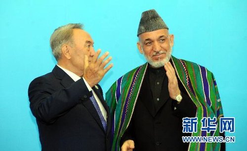 上海合作组织峰会在阿斯塔纳开幕