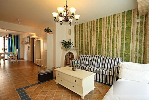 清新范+田园风 两室一厅如花儿一般