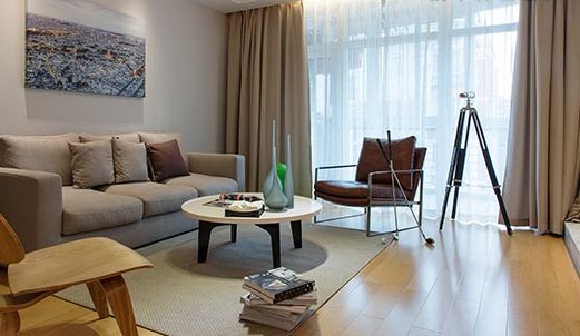 错层公寓设计 打造126平简洁空间_频道-常德