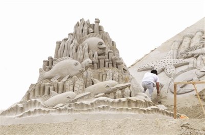 常德沙滩公园的沙雕又来了_频道-常德_腾讯网