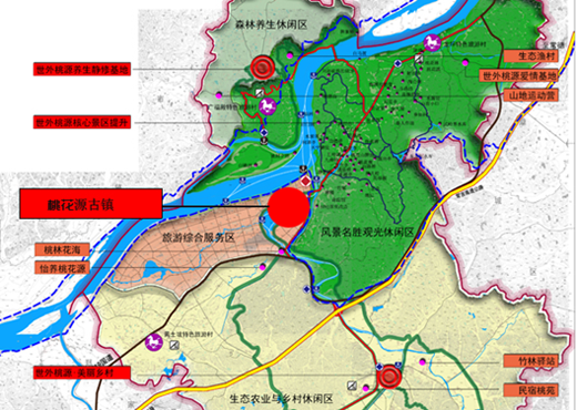 从常德市"南攻桃花源"战略,品桃花源古镇