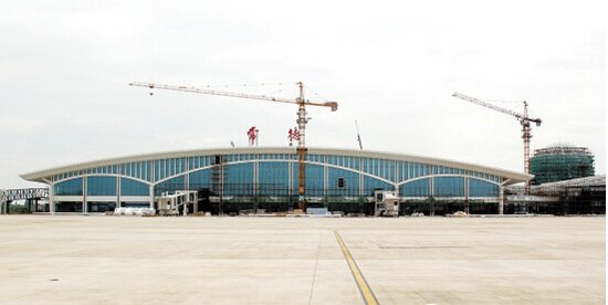 桃花源机场改扩建项目2009年12月正式动工_频