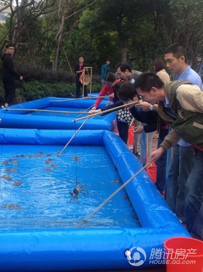 朗诗新北绿郡:感“蟹”有你 钓螃蟹赢抵用券_频道-常州_腾讯网