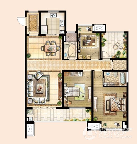 华润凯旋门:久候多时 全城争抢常州户型王_频