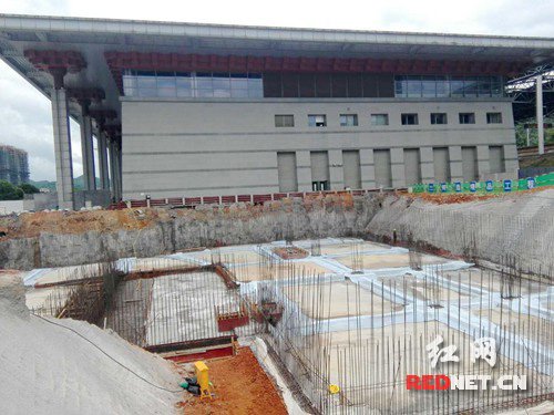 高铁郴州西站扩容改造工程完成基础施工_频道-郴州_腾讯网