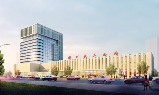 郴州新汽车总站所在的市府板块