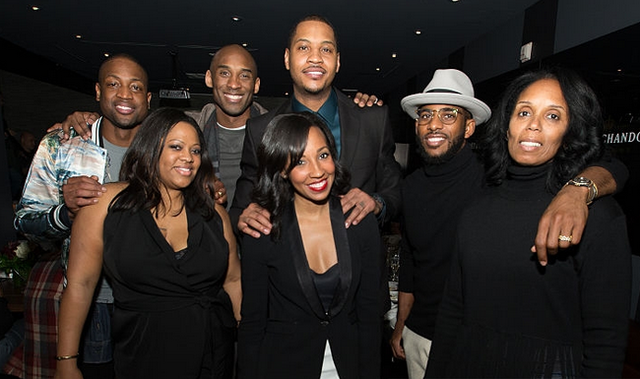 甜瓜韦德CP3宴请科比更送告别礼 詹姆斯哪去