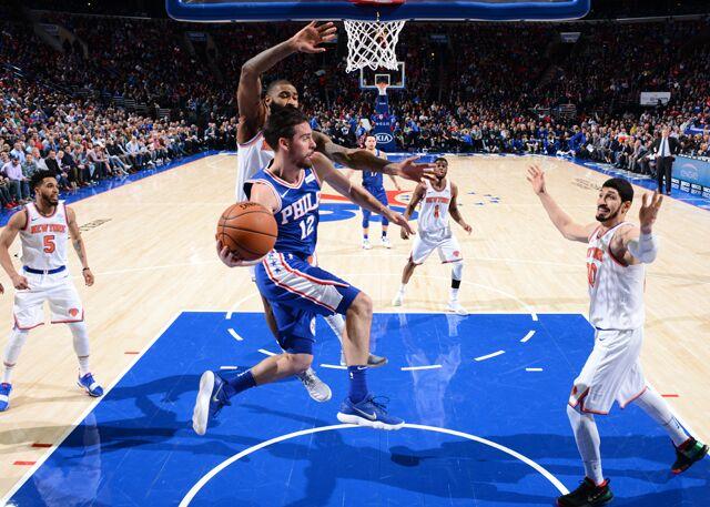 麦康奈尔三双 76人四连胜送尼克斯七连败