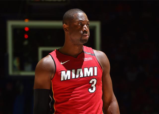 17日数据酷:韦德季后赛总得分升至历史第十