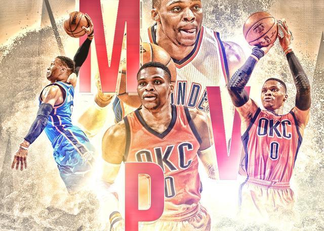 历届NBA常规赛MVP:威少首度 詹姆斯四度当选
