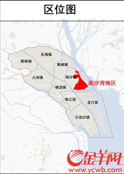 南沙湾地区:拟规划成港澳大湾区的海上门户