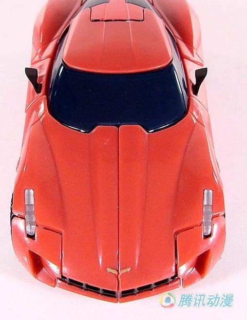 变形金刚超酷红色跑车模型欣赏_0811拼装模型