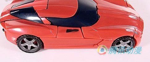 变形金刚超酷红色跑车模型欣赏_0811拼装模型