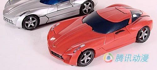 变形金刚超酷红色跑车模型欣赏_0811拼装模型