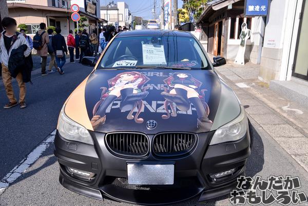 厉害了我的车！《少女与战车》鮟鱇祭大量战车痛车齐亮相