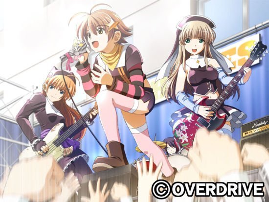 摇滚恋爱PC游戏《KIRAKIRA》OVA化