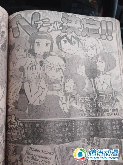 《果折》TV动画化决定 声优阵公开