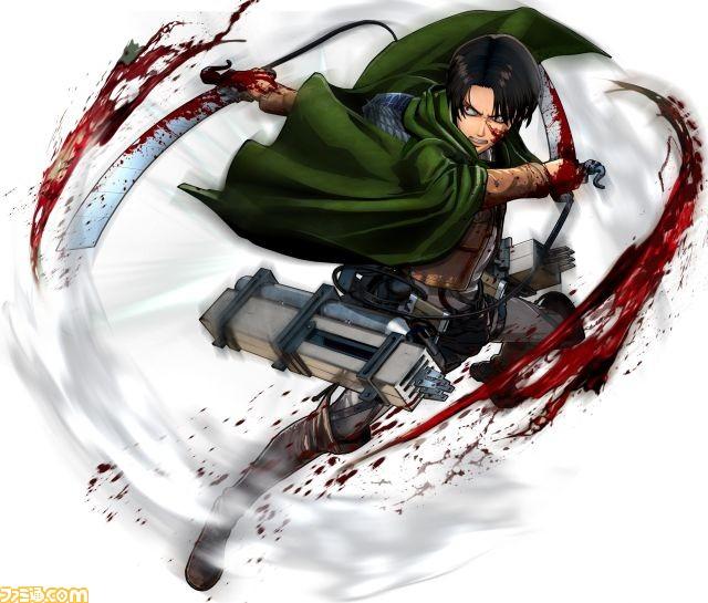 PS4 PSV《巨人》兵长利威尔画面曝光
