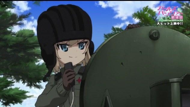 《少女与战车》剧场版动画开头部分曝光