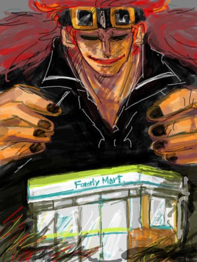 日本便利商店惊现神绘师:不考虑转职当插画家