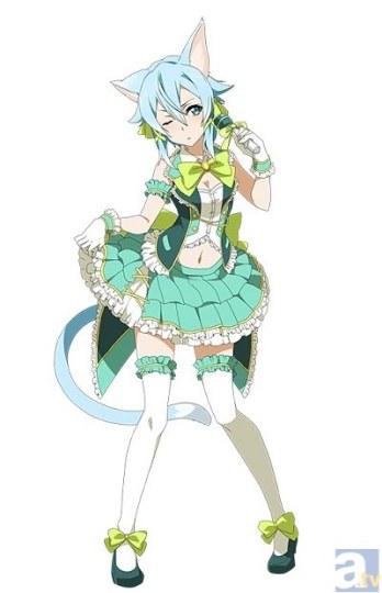 各领风SAO！《刀剑神域》女主角化身偶像