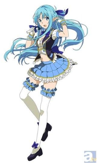 各领风SAO！《刀剑神域》女主角化身偶像