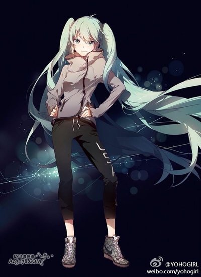 初音未来登陆中国时尚杂志封面