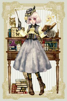 哥特系"魔法学校制服"风格连衣裙登场