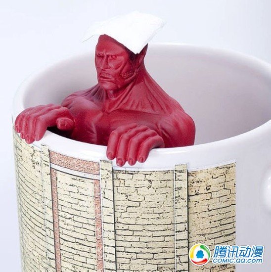 《进击的巨人》推出巨人泡茶器套装