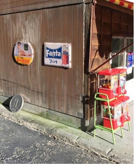 跟1元硬幣比比看！ 日本最牛場景師制污點心零食店